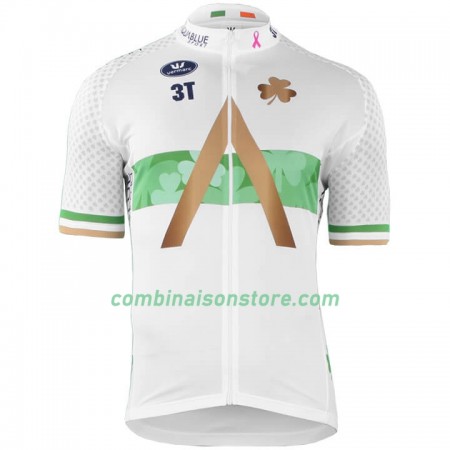 Combinaison Cycliste + Cuissard à Bretelles 2018-2019 Aqua Blue Sport Championnats d'Irlande